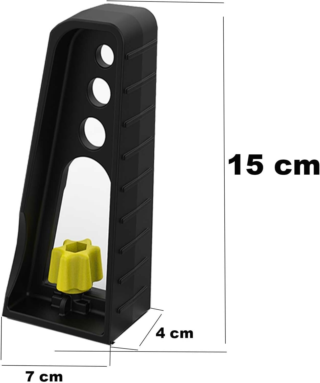 Roof Bar Ladder Rack - Set of 4 Load Stops, Compatible with T-Track Cross Bars