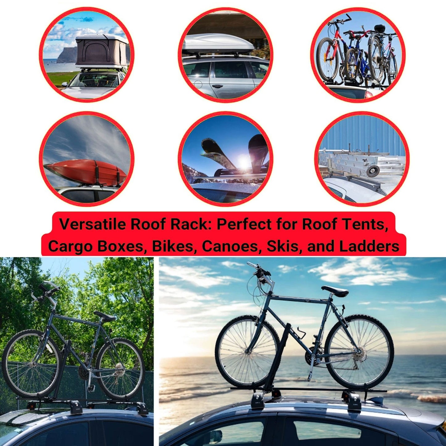 2X Premium Roof Bars For Byd Sealion 5 2025 Onwards Roof Rack Cross Bars Grey