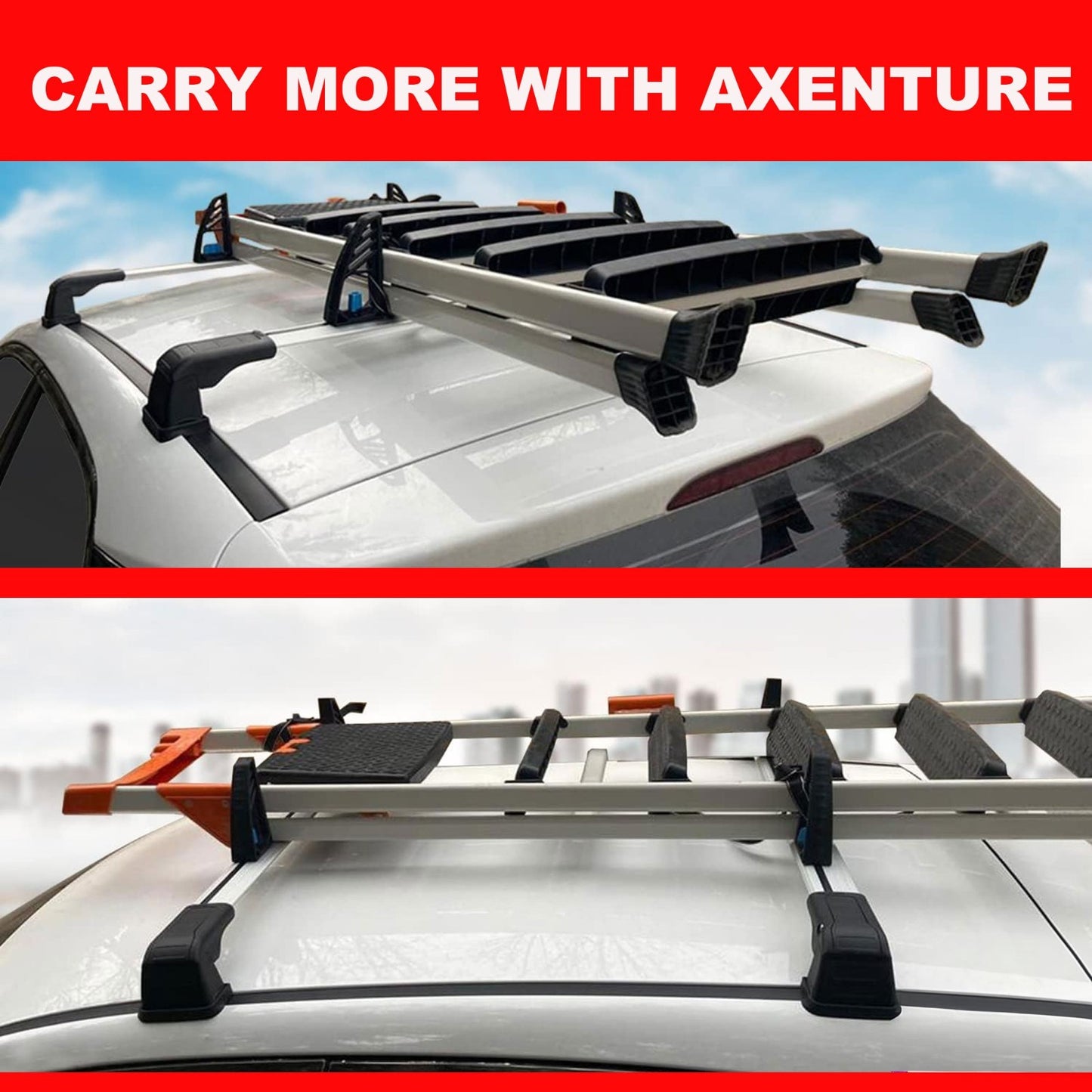 Adjustable Ladder Rack Load Stops Mounts 4 Pack for T-Track Cross Bars