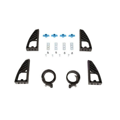 Adjustable Ladder Rack Load Stops Mounts 4 Pack for T-Track Cross Bars