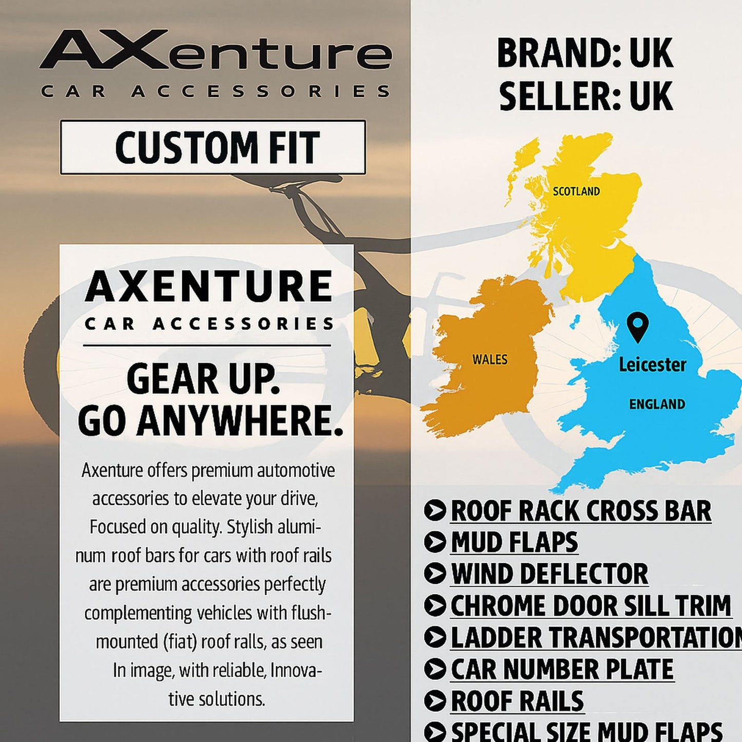 Roof Rack Cross Bars for Toyota Sienna Mpv Xl 2011-2020 Rail Carrier for Roof Tents 2 Pcs Grey