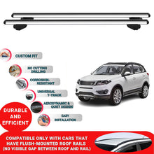 Roof Bars For DR DR6 5 Doors 2017-2023 Roof Rack Cross Bars 2 Pcs Grey