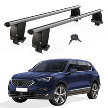 Roof Bars For Cars Without Rails For Seat Tarraco 2018+ Lockable Grey 2 Pcs