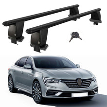 Roof Bars For Cars Without Rails For Suzukı Swace 2020+ Lockable Black 2 Pcs