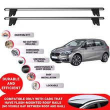Premium Roof Bars for Bmw 2 Series F46 2014-2021 Roof Rack Cross Bars 2 Pcs Grey