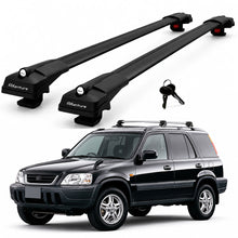 2X Roof Bars for Honda Cr-V Mk1 1996-2001 Lockable Roof Rack Cross Bars Black