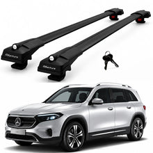 2X Roof Bars for Mercedes Eqb X243 2022-2025 Lockable Roof Rack Cross Bars Black