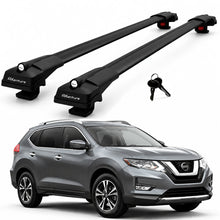 2X Roof Bars for Nissan X-Trail T32 2013-2020 Lockable Roof Rack Cross Bar Black