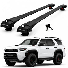 2X Roof Bars for Toyota 4Runner N500 2025-2026 Lockable Roof Rack Black