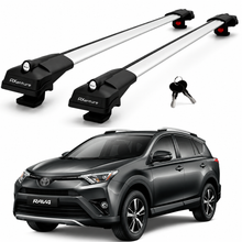 2X Roof Bars for Toyota Rav4 Xa40 2013–2018 Lockable Roof Rack Cross Bars Grey