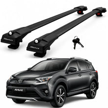 2X Roof Bars for Toyota Rav4 Xa40 2013–2018 Lockable Roof Rack Cross Bars Black