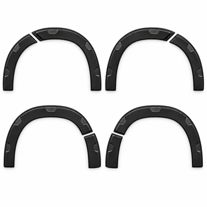 Wheel Arch Trims Fender Flares for Citroen Berlingo K9 2018+ Black ABS 8 Pcs Set