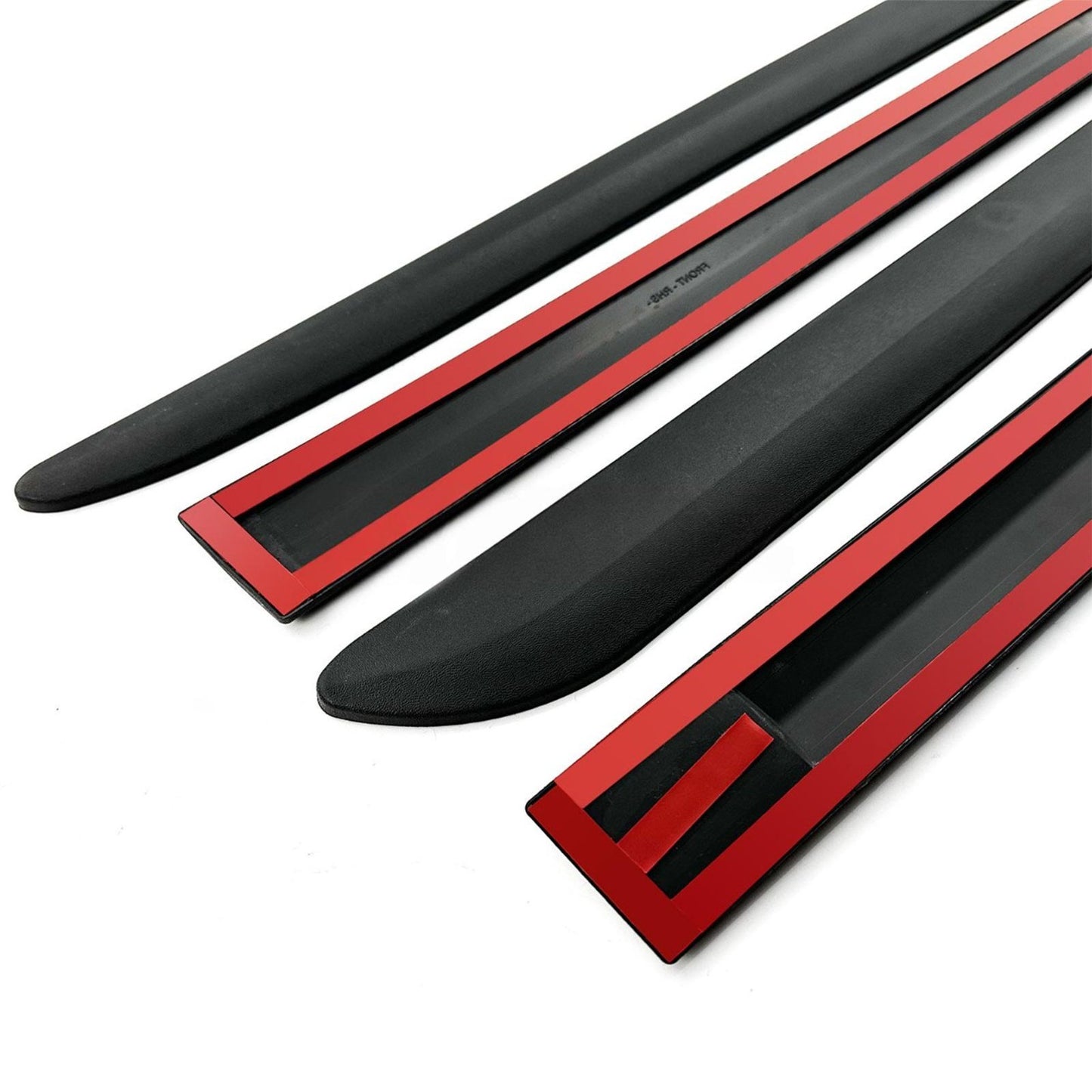 Car Side Door Protector Strip Mouldings For Peugeot 308 | Trim Body Kit Matte Black