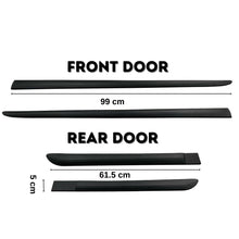 Car Side Door Protector Strip Mouldings For Honda Civic 2021+ | Trim Body Kit Matte Black