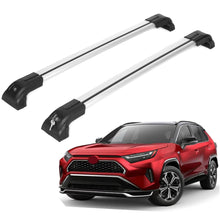 Roof Bars for Toyota RAV4 2019 Onwards – Lockable, Heavy Duty 2 Pcs Grey