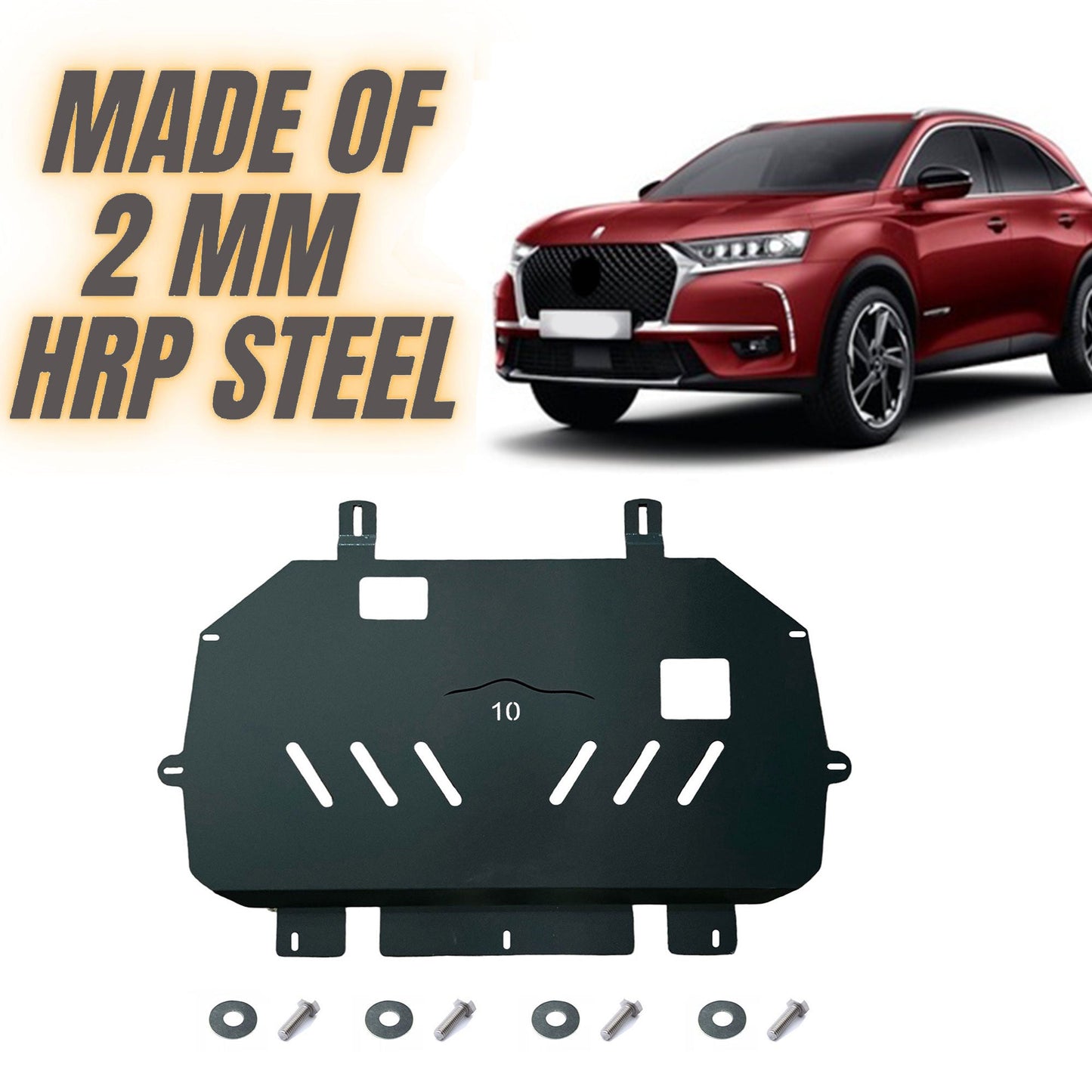Steel Engine Guard for DS DS7 2017+ Undertray Skid Plate
