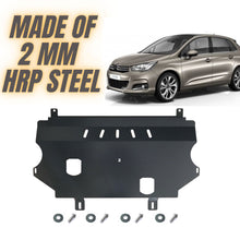 Steel Engine Guard for Citroen C4 2011-2020 Undertray Skid Plate