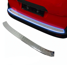 Chrome Rear Bumper Protector for Ford Transit Connect 2014-2021, Sill Guard