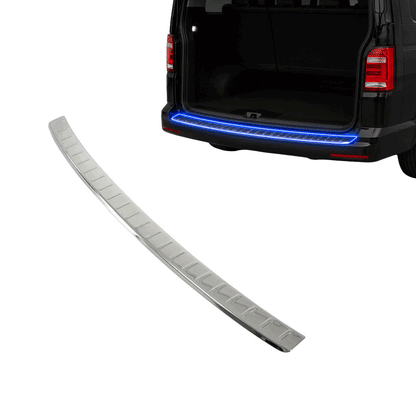 Chrome Rear Bumper Protector for Volkswagen T5 Transporter 2003-2015, Sill Guard
