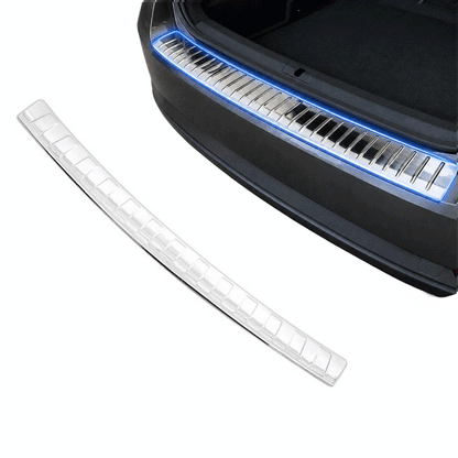 Chrome Rear Bumper Protector for Mercedes C-Class S205 Estate 2014-21 Sill Guard