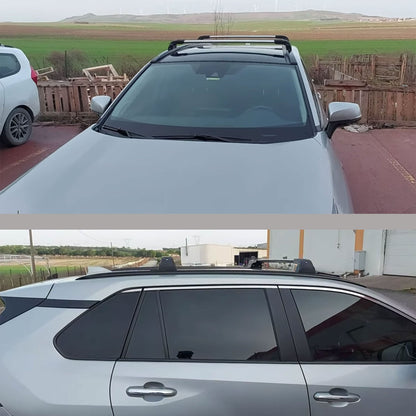 Roof Bars for Toyota RAV4 2019 Onwards – Lockable, Heavy Duty 2 Pcs Grey - Image 10