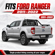 Roll Bar for Ford Ranger 2011-2022 Pickup Sports Bar Black Steel 60mm
