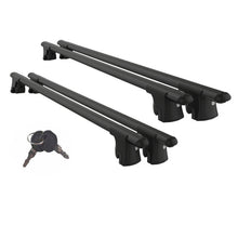 Lockable Car Roof Rack Cross Bars for Opel Combo D Tour 5D 2012-2019 4 Pcs Black