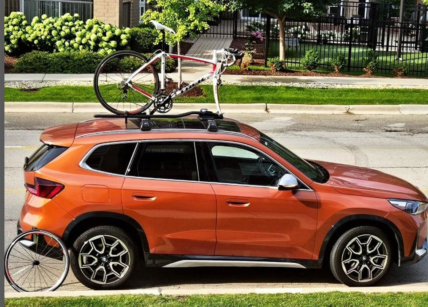 2X Car Roof Bars for Honda Hrv 2015-2021 Lockable Roof Rack Cross Bars Grey