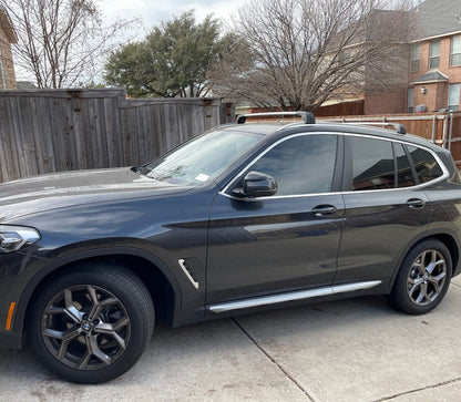 2X Car Roof Bars for Honda Hrv 2015-2021 Lockable Roof Rack Cross Bars Grey