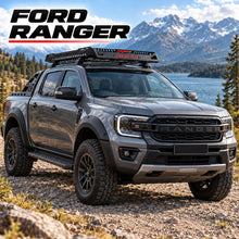 Ford Ranger roof rack basket, 120 x 100 cm black steel - view 2