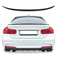BMW 3 Series F30 piano black boot lip spoiler main