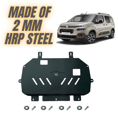 Steel Under Engine Cover for Citroen Berlingo 2020 Onwards: Skid Plate Undertray