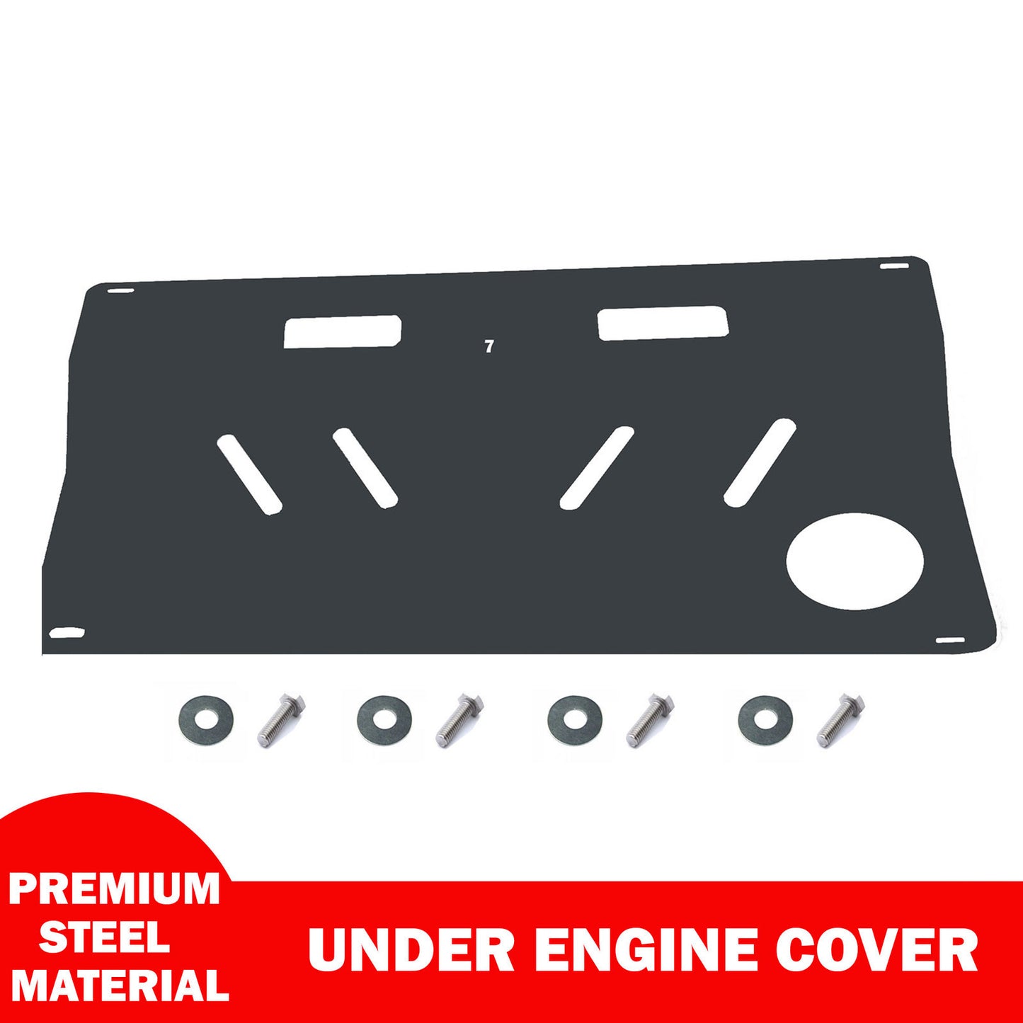 Steel Under Engine Cover for Citroen C3 2002-2009: Skid Plate Undertray