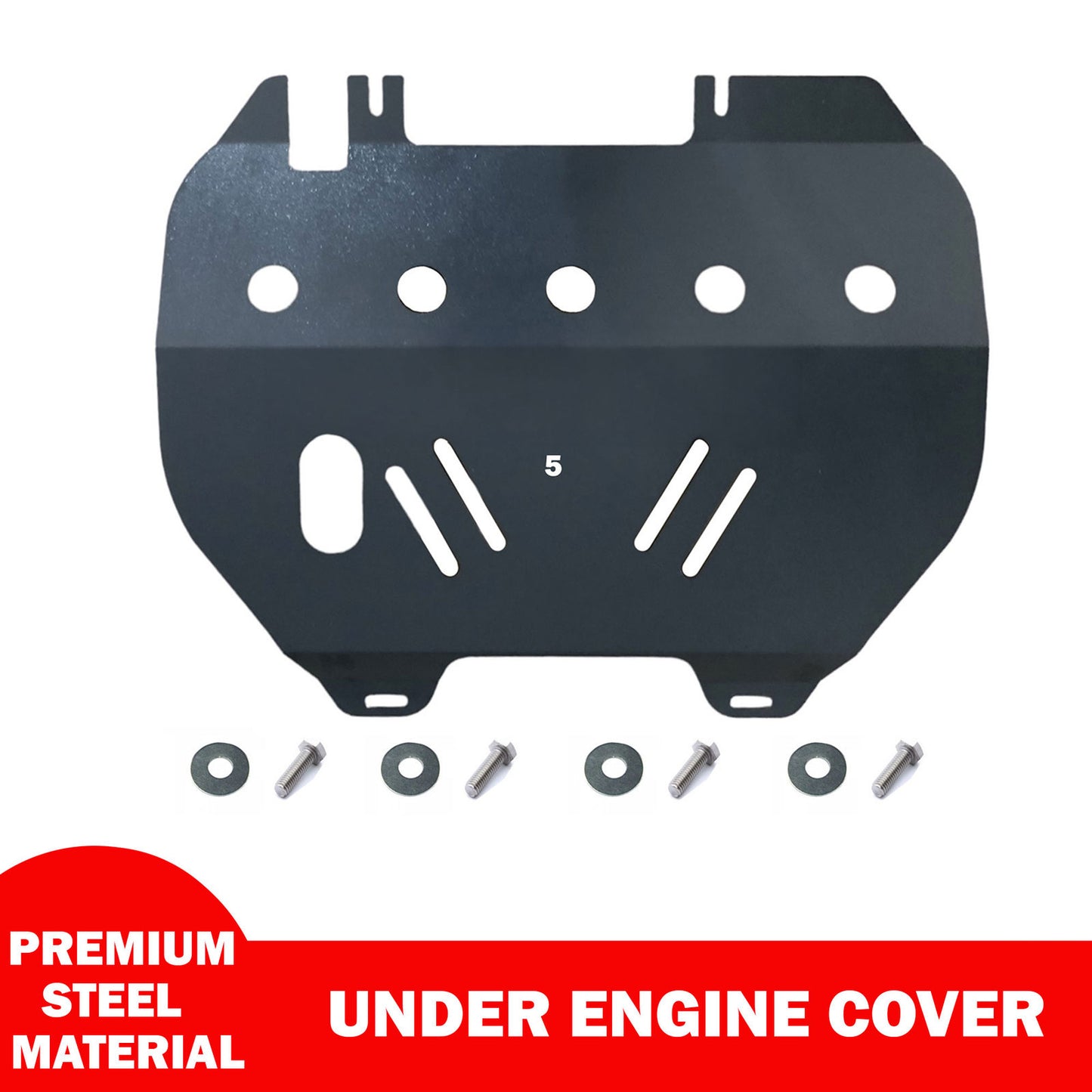 Steel Under Engine Cover for Peugeot 206 1998-2013: Skid Plate Undertray