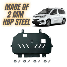 Steel Under Engine Cover for Toyota Proace City 2020-2024: Skid Plate Undertray