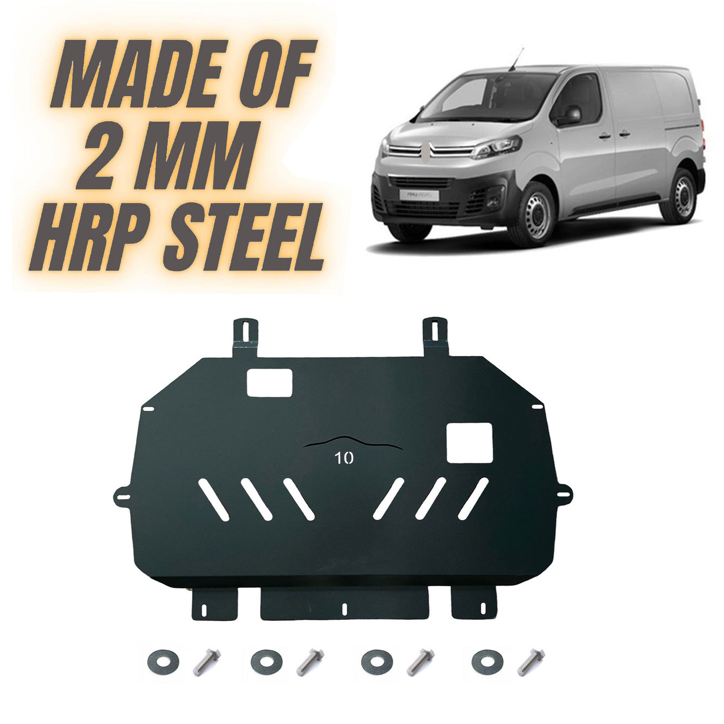 Steel Under Engine Cover for Citroen Jumpy 2017-2024: Skid Plate Undertray