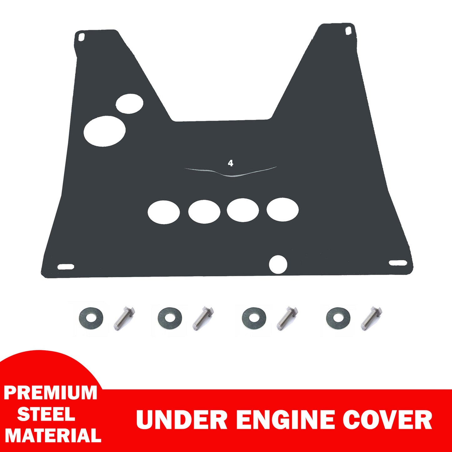Steel Under Engine Cover for Fiat Fiorina 2008-2017: Skid Plate Undertray