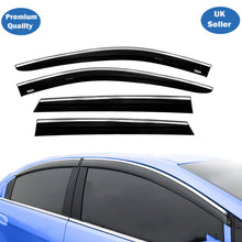 Chrome Window Wind Deflector for Kia Niro 2016-2021 Rain Guard Visors 4 pcs