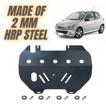 Steel Under Engine Cover for Peugeot 206 1998-2013: Skid Plate Undertray