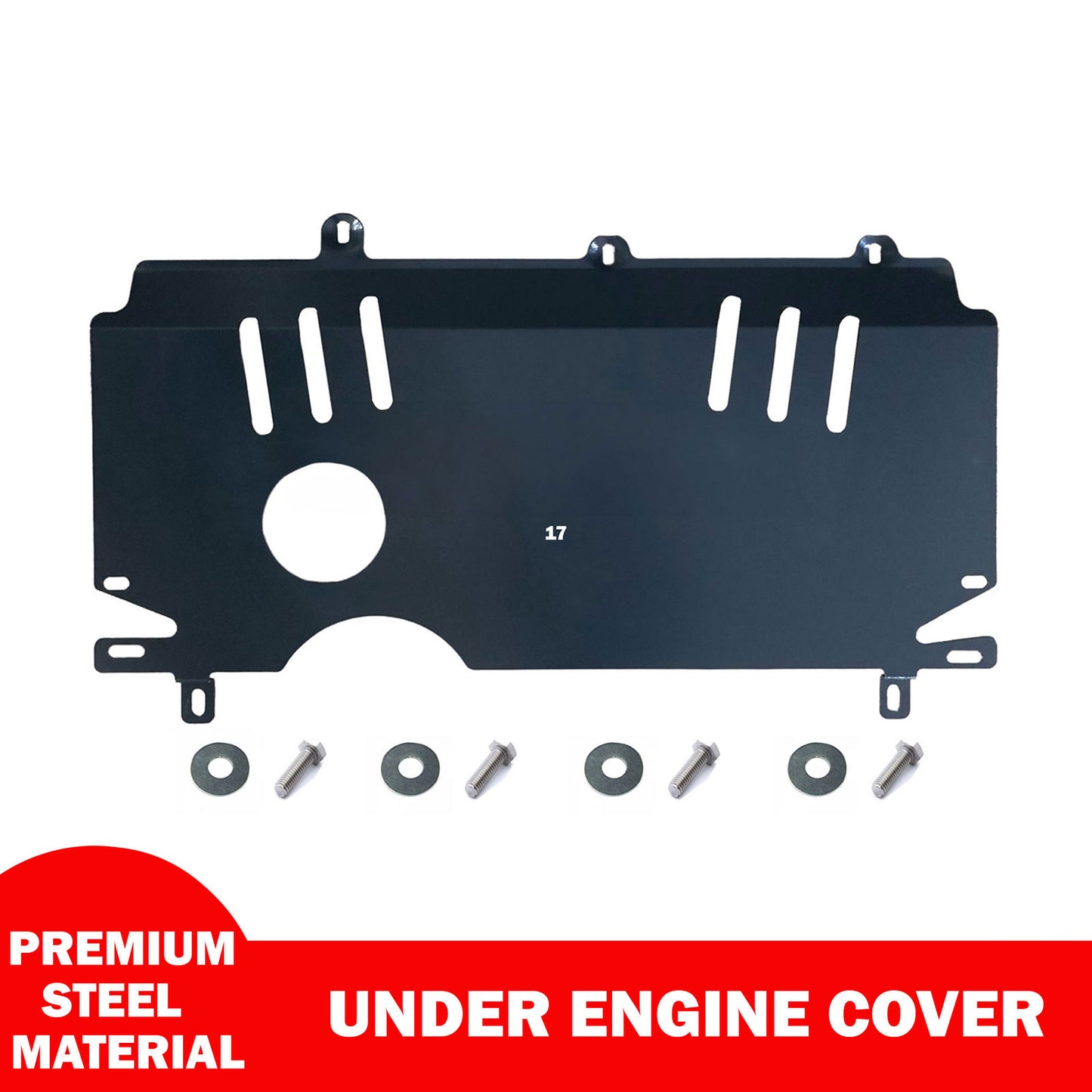 Steel Under Engine Cover for Peugeot 208 2013-2020: Skid Plate Undertray