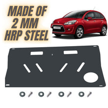 Steel Under Engine Cover for Citroen C3 2009-2016: Skid Plate Undertray
