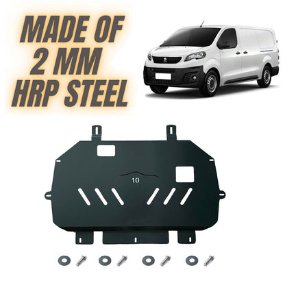 Steel Under Engine Cover for Peugeot Expert 2017 Onwards: Skid Plate Undertray
