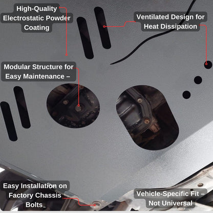 Steel Under Engine Cover for Toyota Chr 2024 Onwards: Skid Plate Undertray