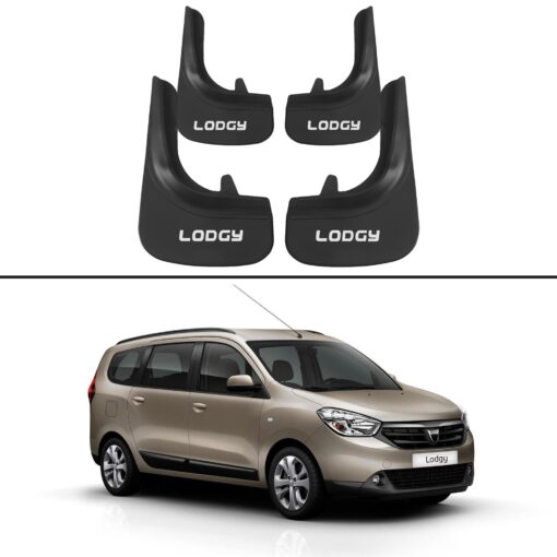 Car Mud Flaps Kit For Dacia Lodgy Rubber Splash Guards 4 PCS