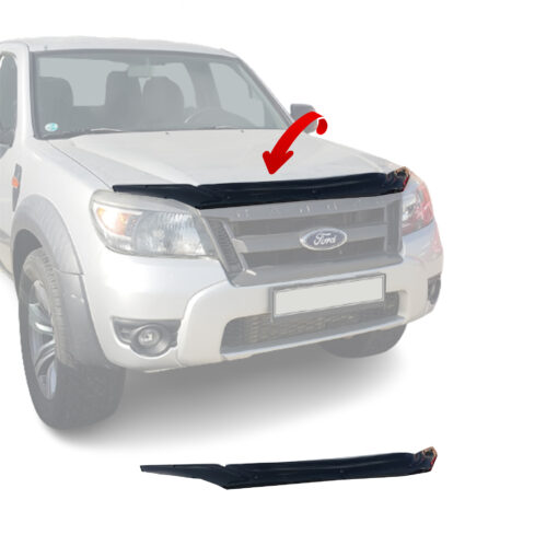 Bonnet Deflector for Ford Ranger 2009-2011 Pickup Hood Deflector