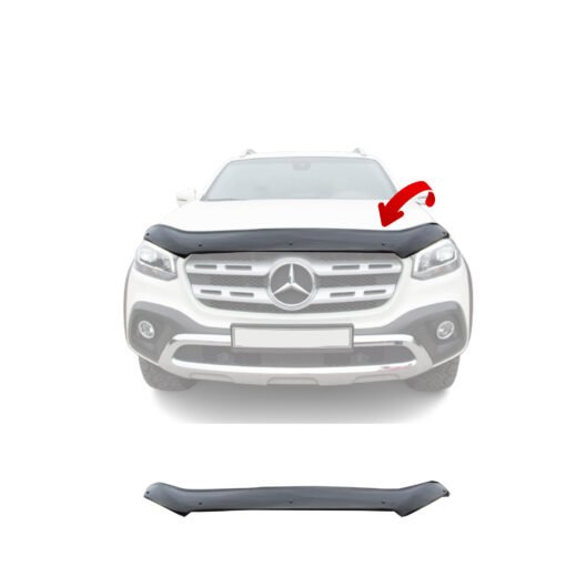 Bonnet Deflector for Mercedes B.X-Class 2017 and After Pickup Hood Deflector