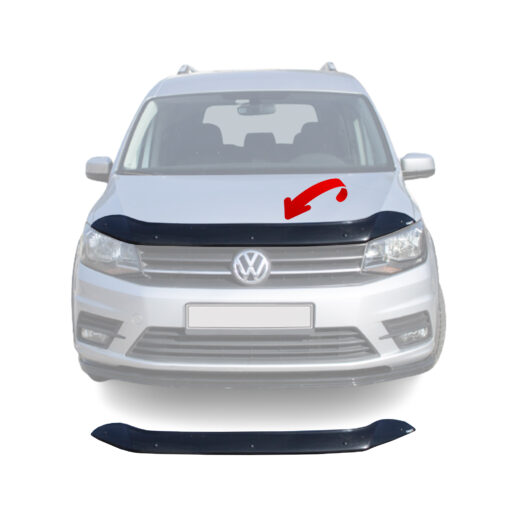 Bonnet Deflector for Volkswagen Caddy 2015-2020 Hood Deflector