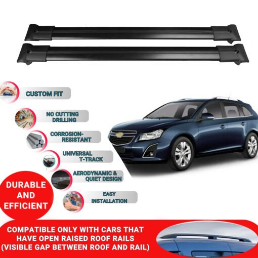Roof Rack Cross Bars for Chevrolet Cruze Sw 2009-2016 - Image 2