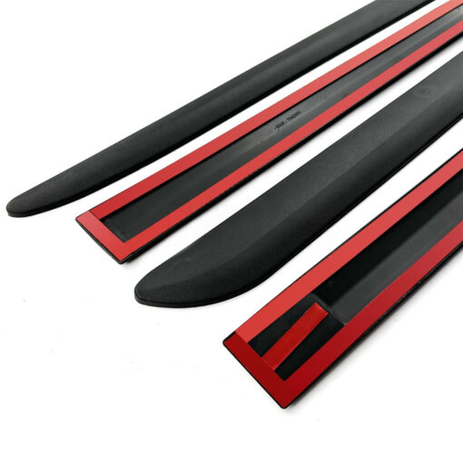 Car Side Door Protector Strip Mouldings For Citroen C-Elysee-Trim Body Kit Black - Image 4