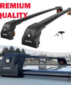 2X Premium Roof Bars For Volvo Xc90 Suv 2015 Onwards Roof Rack Cross Bars Black